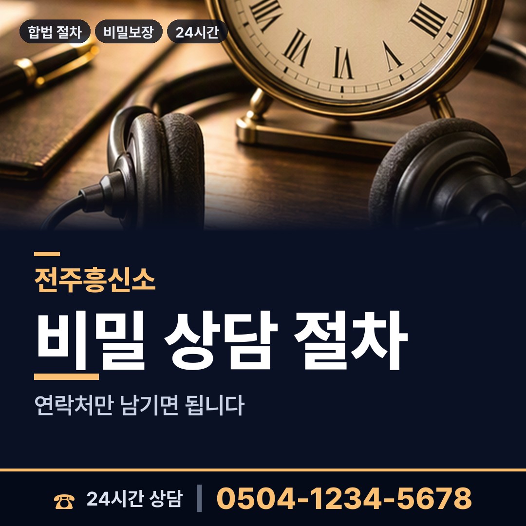 전주 우아2동 행방불명 상담 안내
